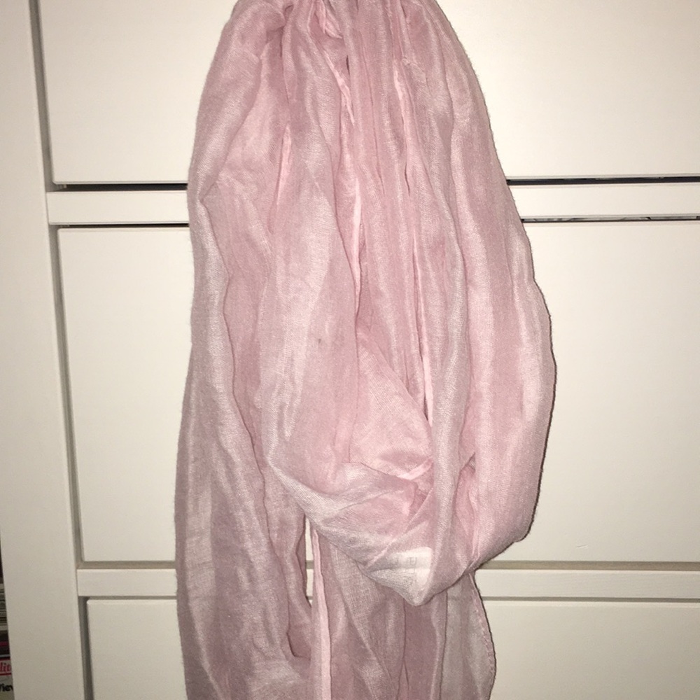 Pink scarf